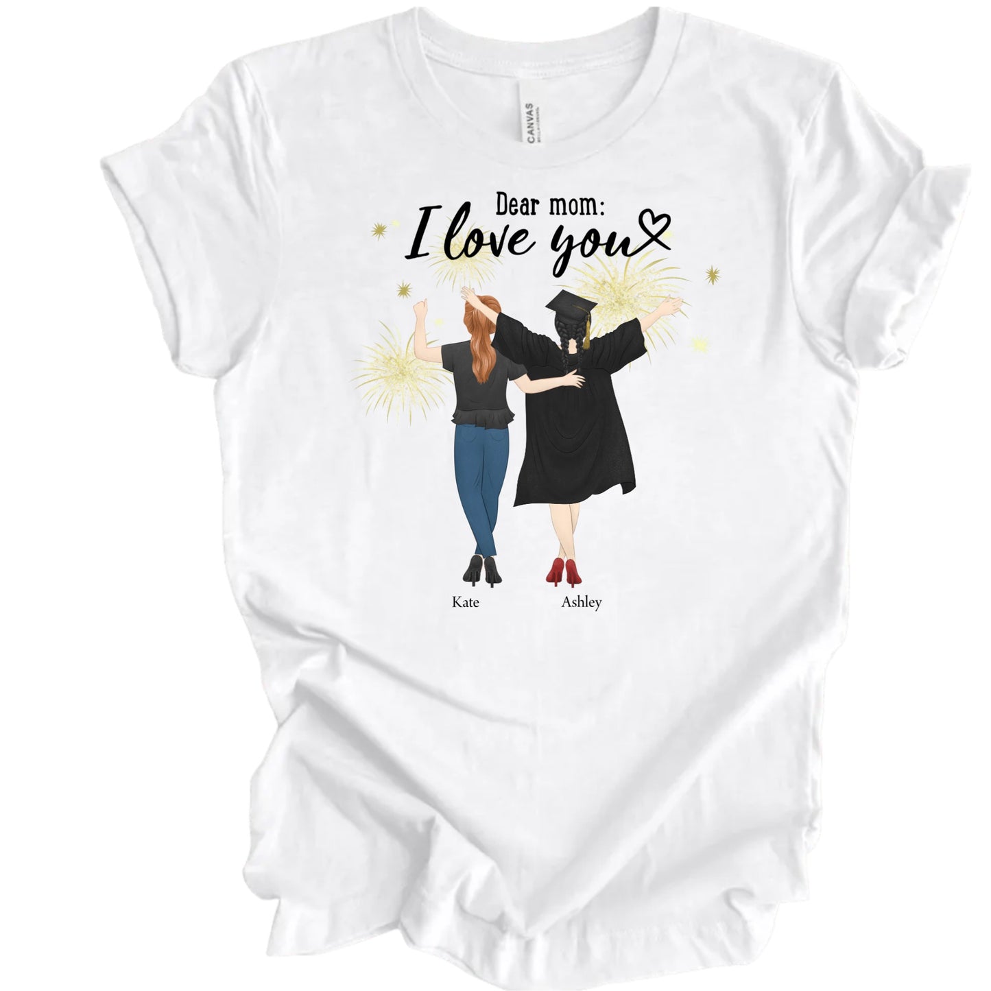 Personalized Mother-Daughter T-Shirts – Unique and Heartwarming Gift-A Perfect Keepsake