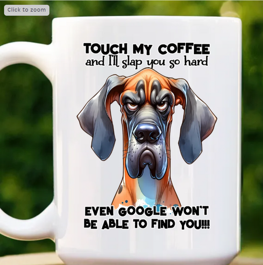 Grumpy Dogs Funny Animals Mugs, Customized Mug