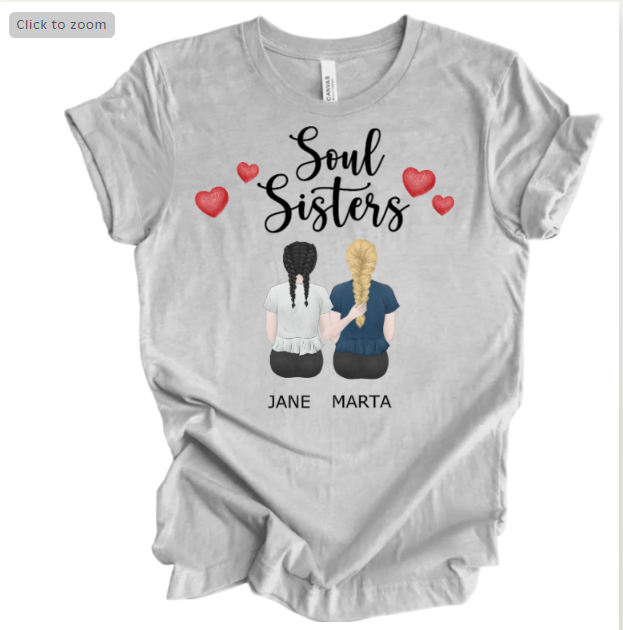 Soul Sisters Personalized Shirt