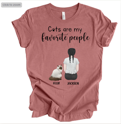 Cats, personalized tshirt