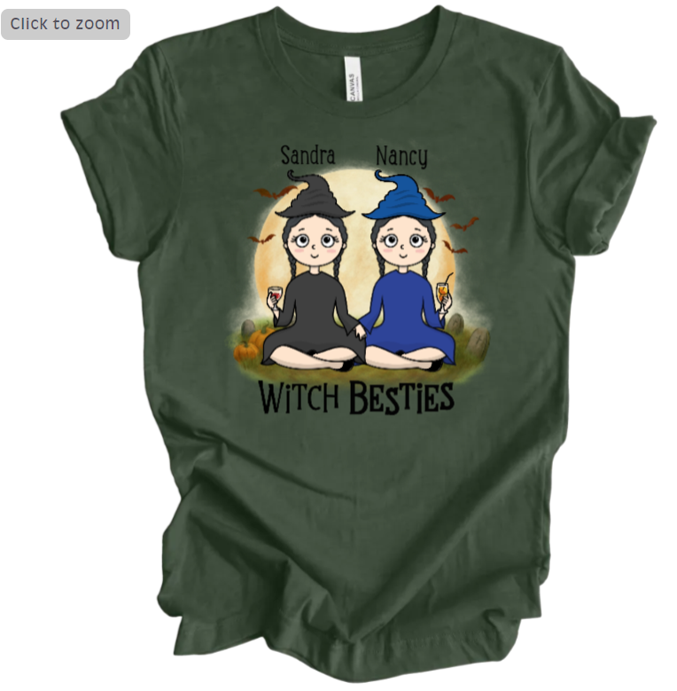 Besties Personalized T-shirts