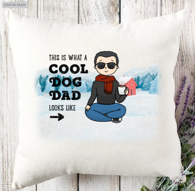 COOL DAD Customized Pillow