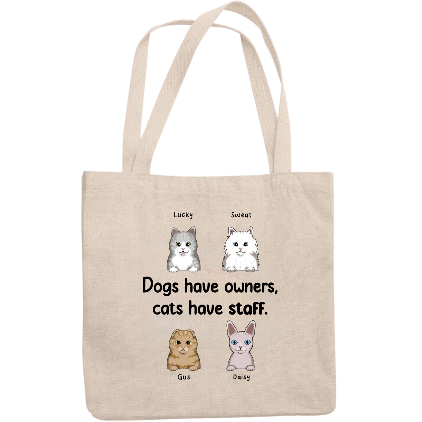 Personalized Cat Totebag