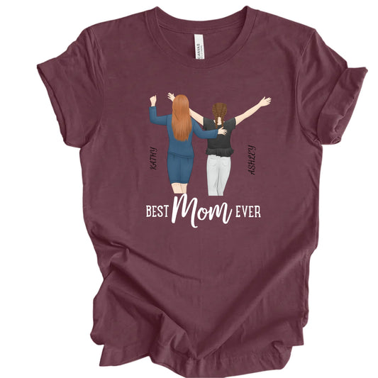 PERSONALIZED TRIBUTE TO MOTHERHOOD T-SHIRT - CUSTOM DESIGNS- Strong Like My Mother Tshirt